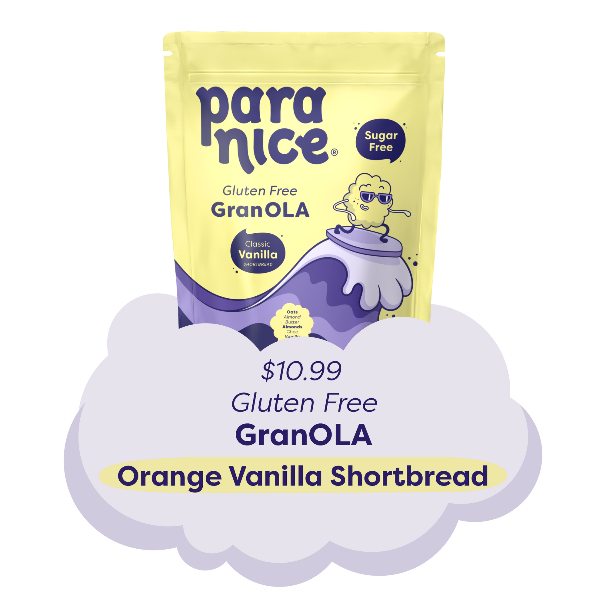 GranOLA Orange Vanilla Shortbread